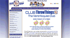 Desktop Screenshot of club.throwthings.com